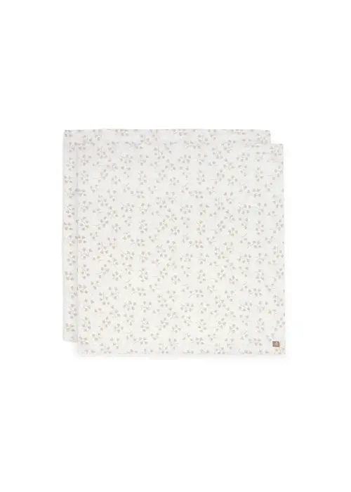 Jollein Jollein Hydrofiele Doek Large 115x115cm - Leafy Dreams - 2 Stuks