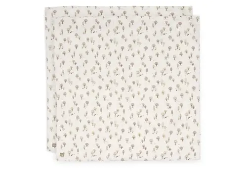 Jollein Jollein Hydrofiele Doek Large 115x115cm - Tiny Park - 2 Stuks