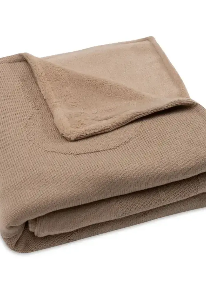 Jollein Deken Wieg 75x100cm Miffy - Biscuit/Velvet