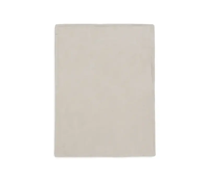 Jollein Deken Wieg 75x100cm Box Knit - Warm Sand/Velvet - GOTS