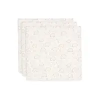 Jollein Hydrofiele Doek Small 70x70cm - Elephant Tales - 3 Stuks