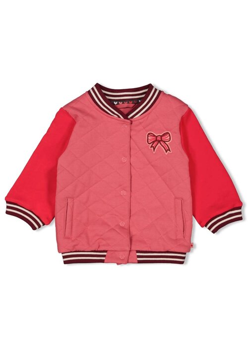 Feetje Feetje Bomberjack - Queen of Hearts Roze