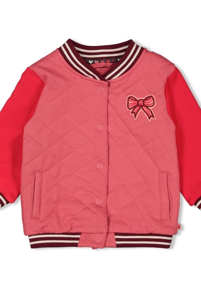 Feetje Bomberjack - Queen of Hearts Roze