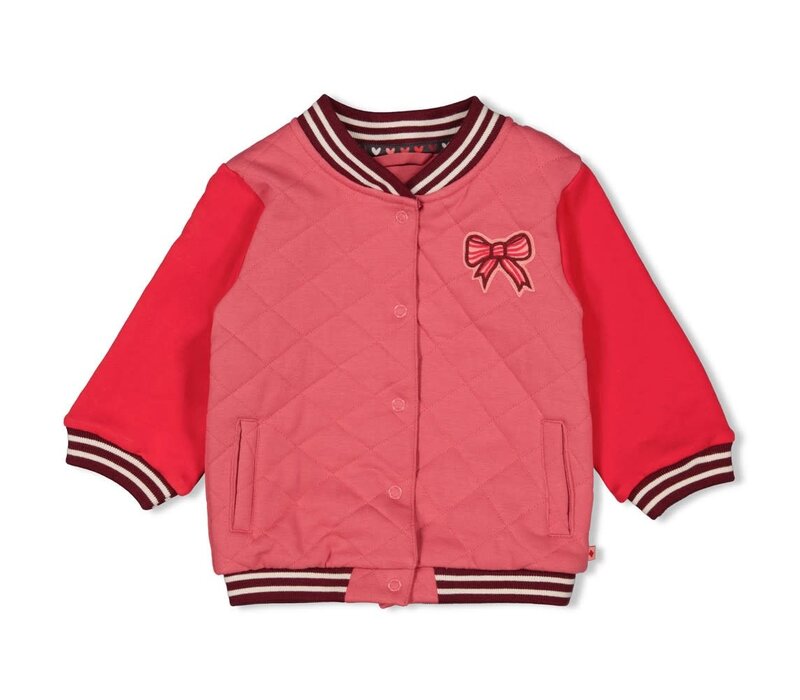Feetje Bomberjack - Queen of Hearts Roze