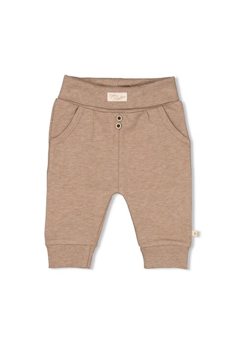 Feetje Feetje Broek - Sleepy Sheepy Bruin melange