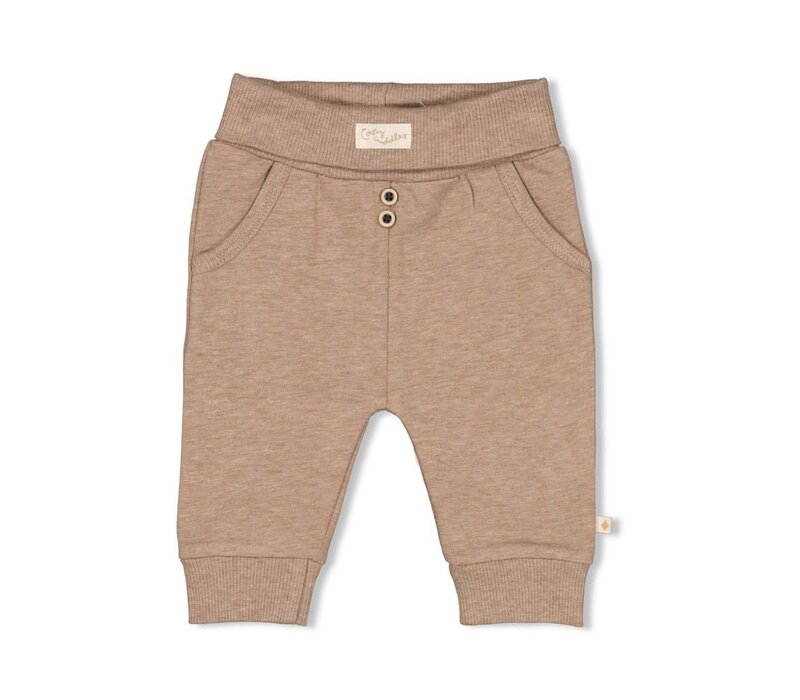 Feetje Broek - Sleepy Sheepy Bruin melange