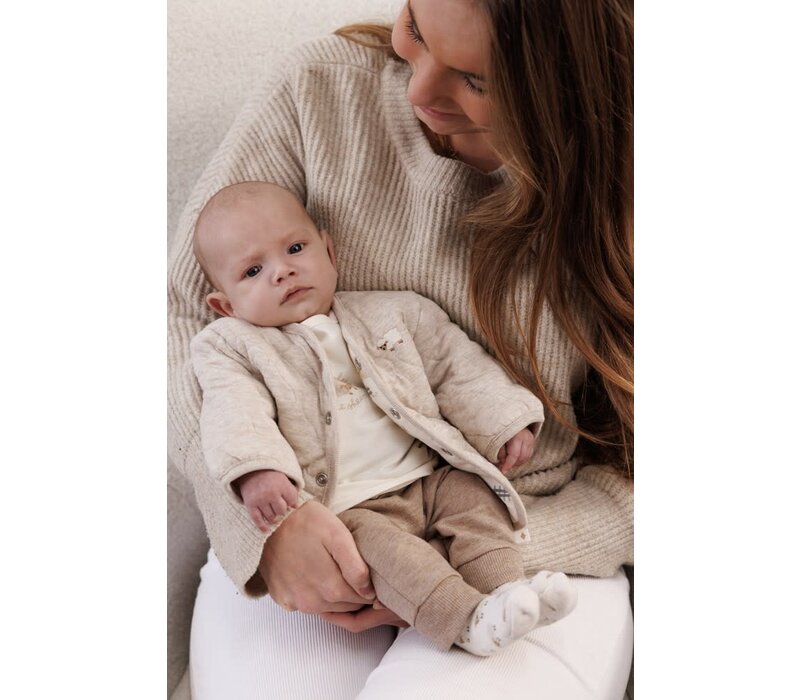 Feetje Broek - Sleepy Sheepy Bruin melange