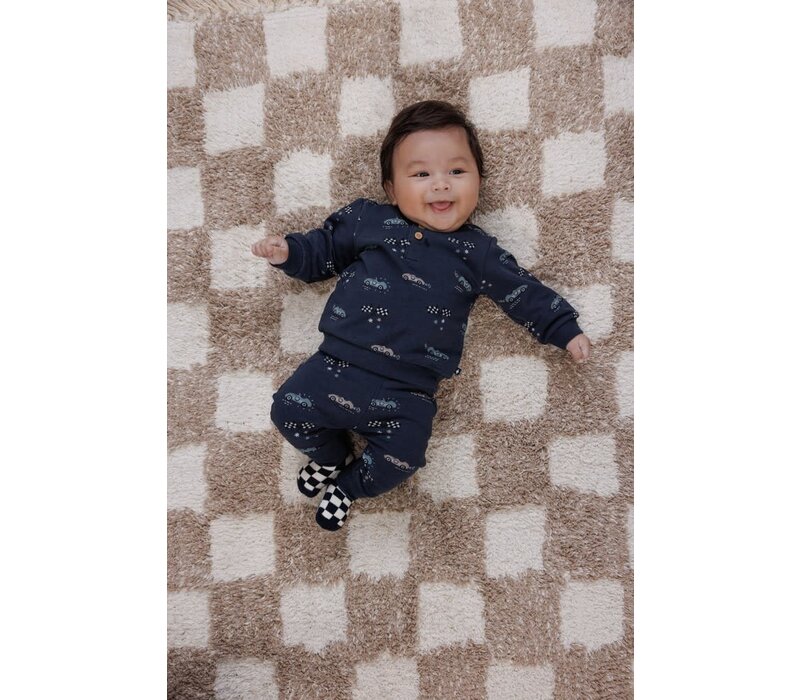 Feetje Broek AOP - Let's Go! Marine