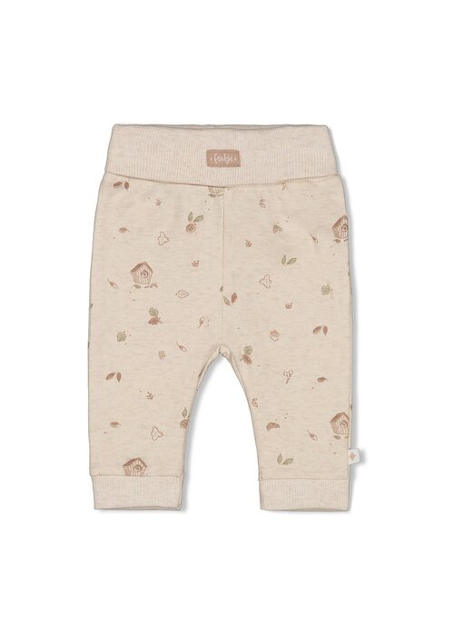 Feetje Feetje Broek AOP - Fall Favorites Offwhite melange