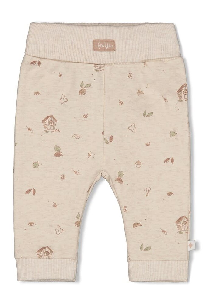 Feetje Broek AOP - Fall Favorites Offwhite melange