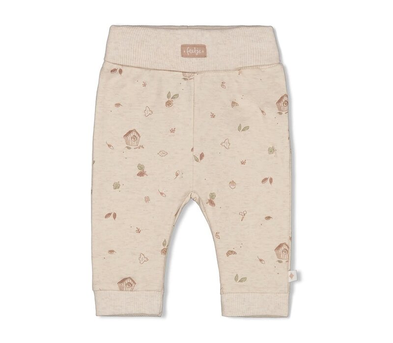 Feetje Broek AOP - Fall Favorites Offwhite melange