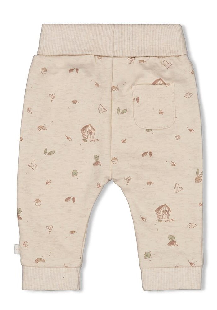 Feetje Broek AOP - Fall Favorites Offwhite melange