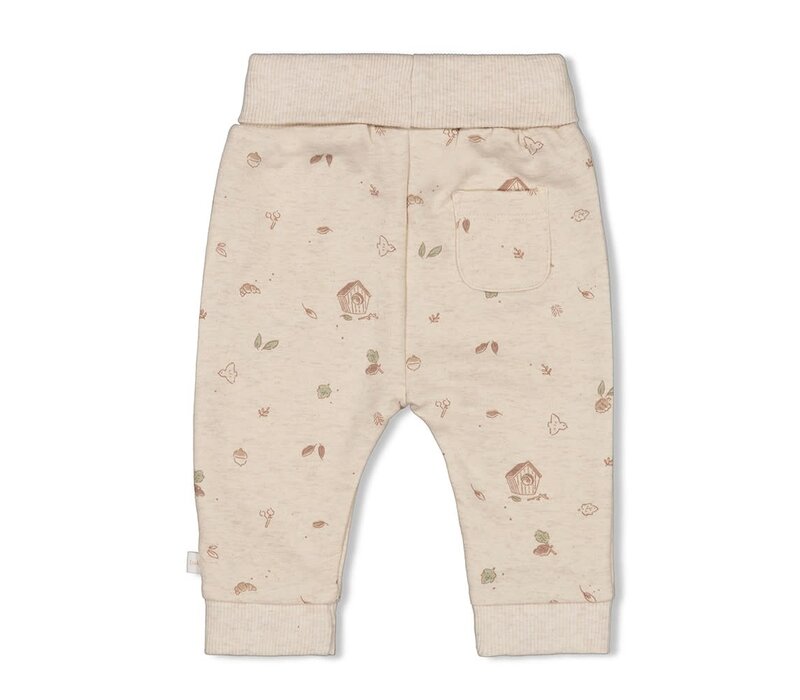 Feetje Broek AOP - Fall Favorites Offwhite melange