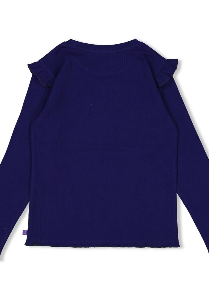 Jubel Longsleeve rib - Wild Soul Indigo