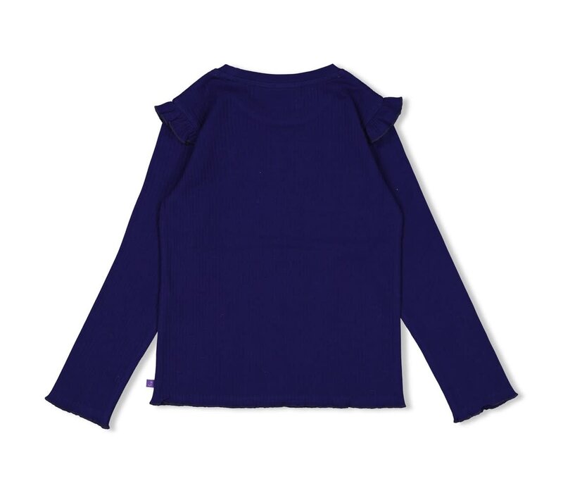 Jubel Longsleeve rib - Wild Soul Indigo