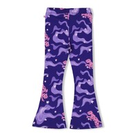 Jubel Flared broek AOP - Wild Soul Indigo