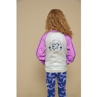 Jubel Flared broek AOP - Wild Soul Indigo