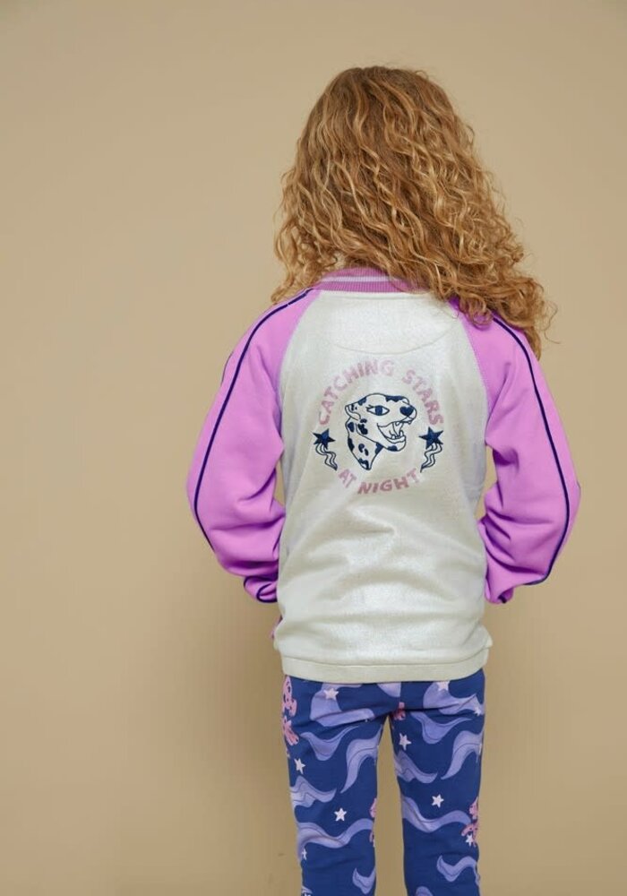 Jubel Flared broek AOP - Wild Soul Indigo