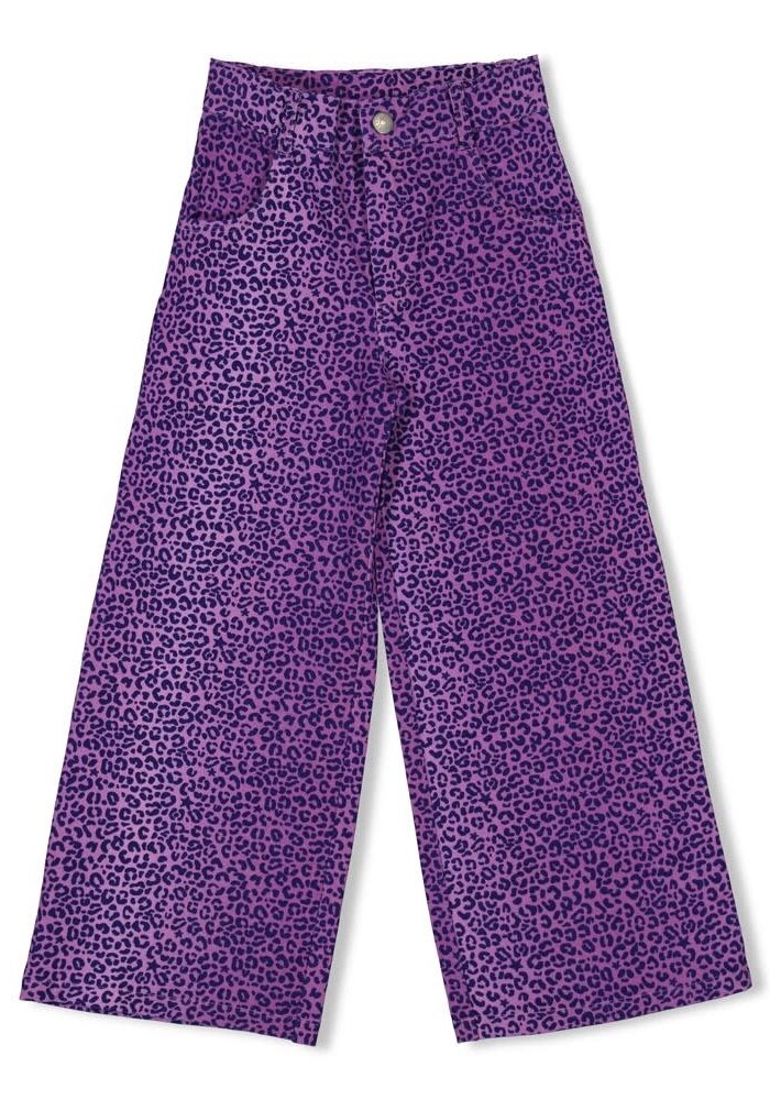 Jubel Flared broek AOP - Wild Soul l.Lila