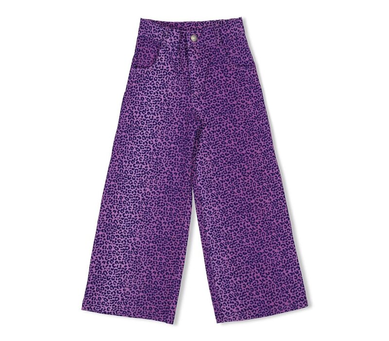 Jubel Flared broek AOP - Wild Soul l.Lila