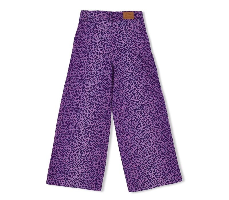 Jubel Flared broek AOP - Wild Soul l.Lila