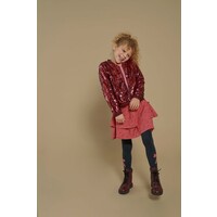 Jubel Pailetten bomberjack - Queen Of Hearts Bordeaux