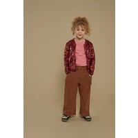 Jubel Pailetten bomberjack - Queen Of Hearts Bordeaux