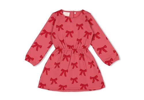 Jubel Jubel Jurk AOP - Queen Of Hearts Roze