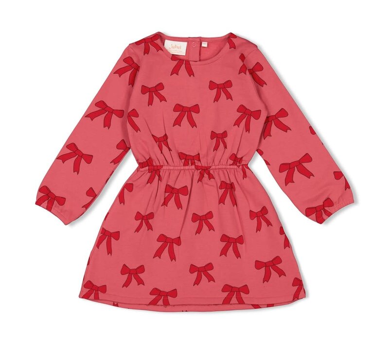 Jubel Jurk AOP - Queen Of Hearts Roze