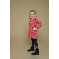 Jubel Jurk AOP - Queen Of Hearts Roze