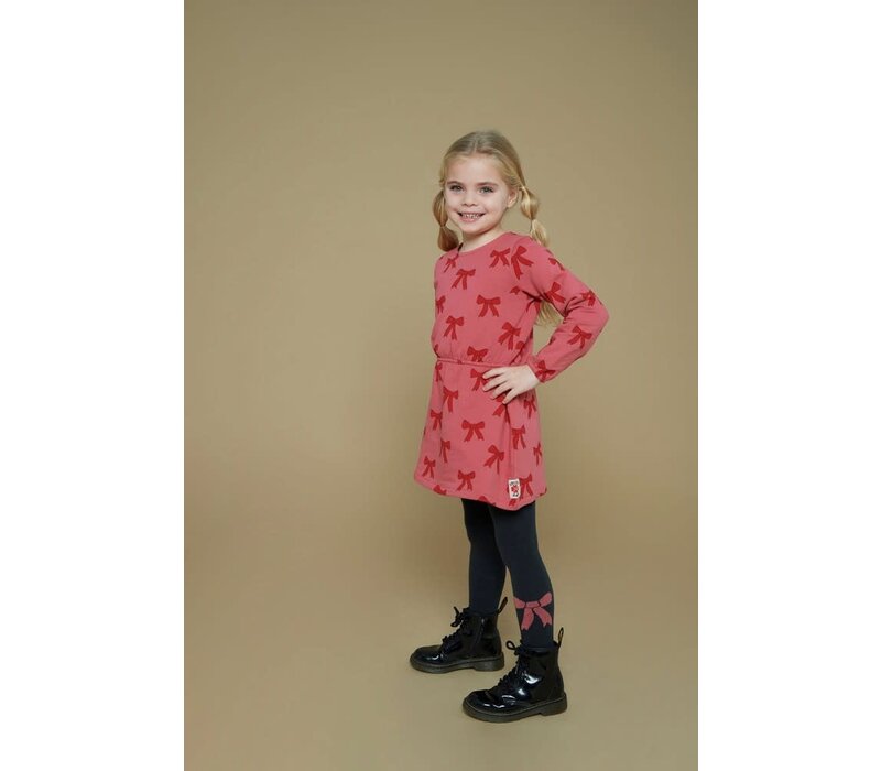 Jubel Jurk AOP - Queen Of Hearts Roze