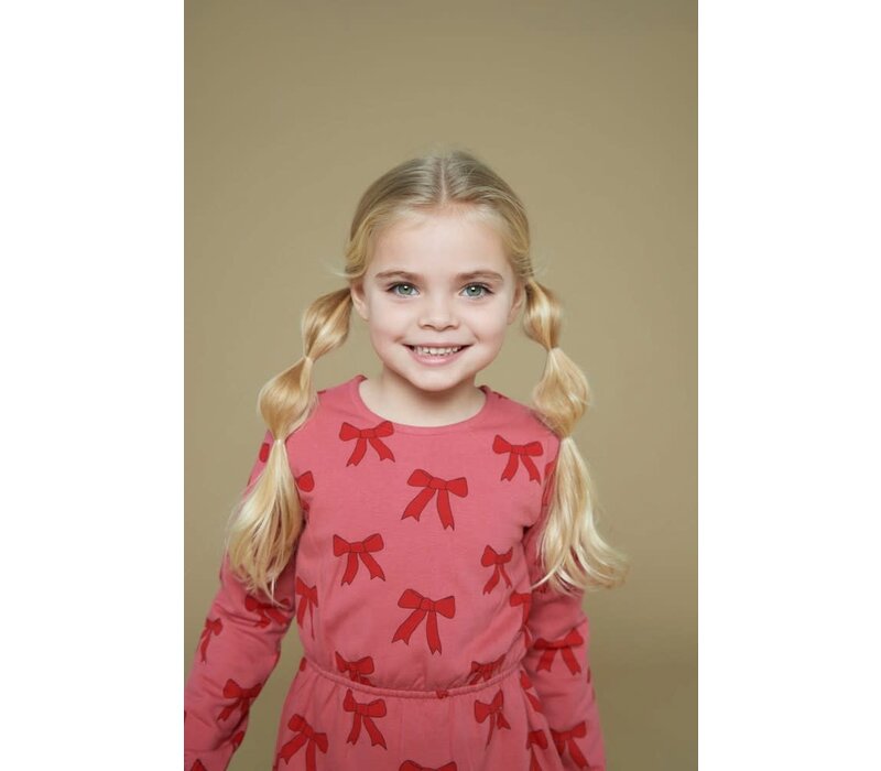 Jubel Jurk AOP - Queen Of Hearts Roze