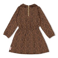 Jubel Jurk AOP - Queen Of Hearts Bruin