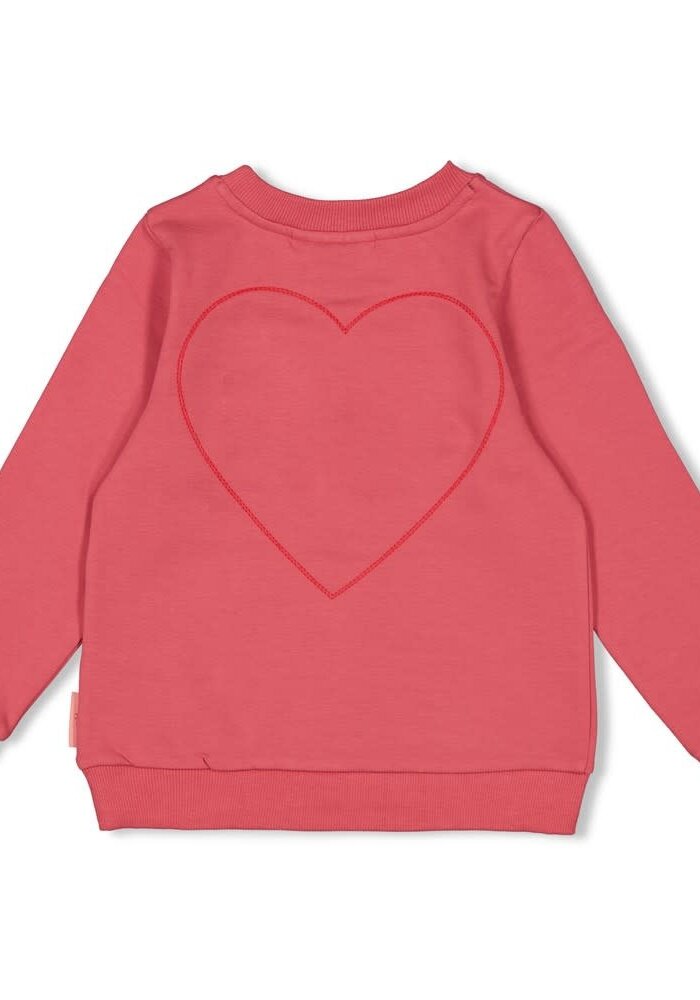 Jubel Sweater - Queen Of Hearts Roze