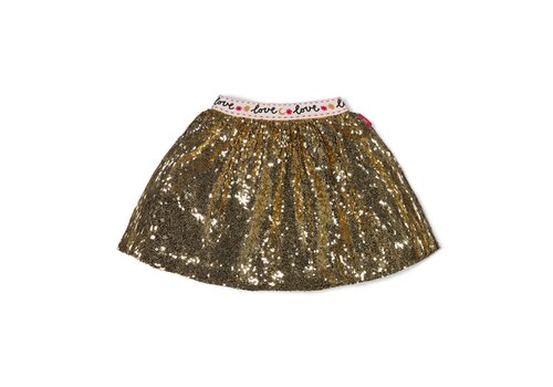 Jubel Jubel Pailetten rok - Shine Bright Goud