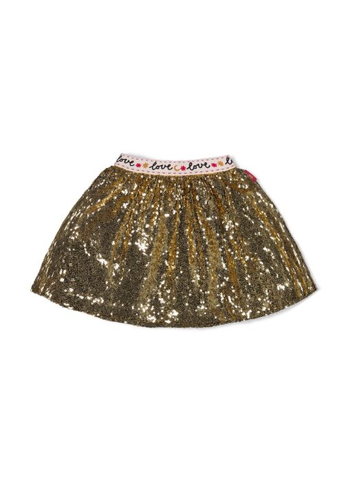 Jubel Jubel Pailetten rok - Shine Bright Goud