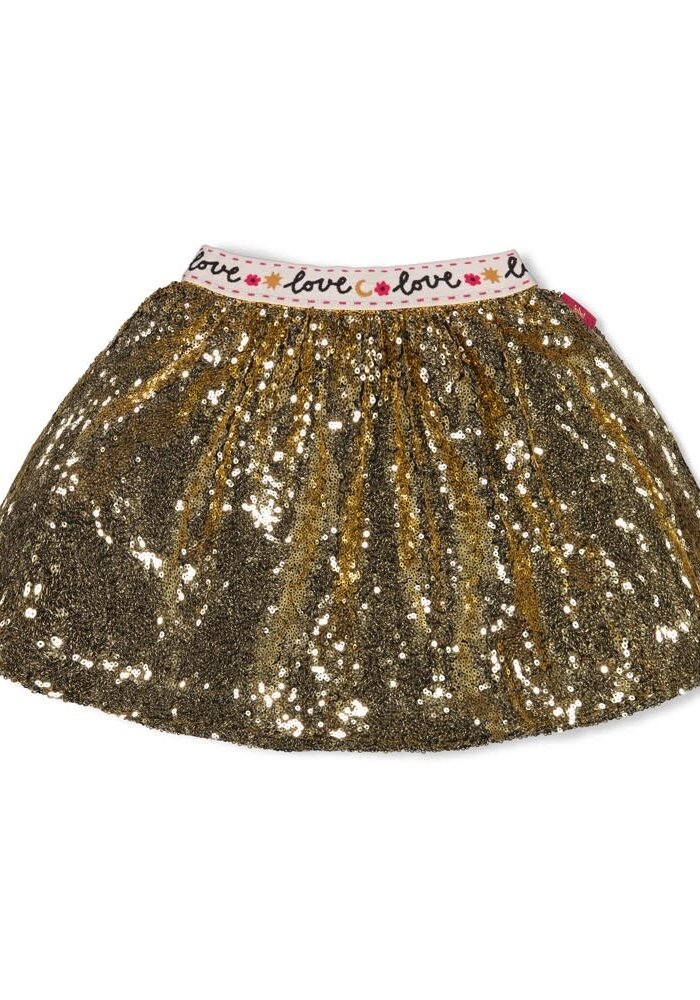 Jubel Pailetten rok - Shine Bright Goud