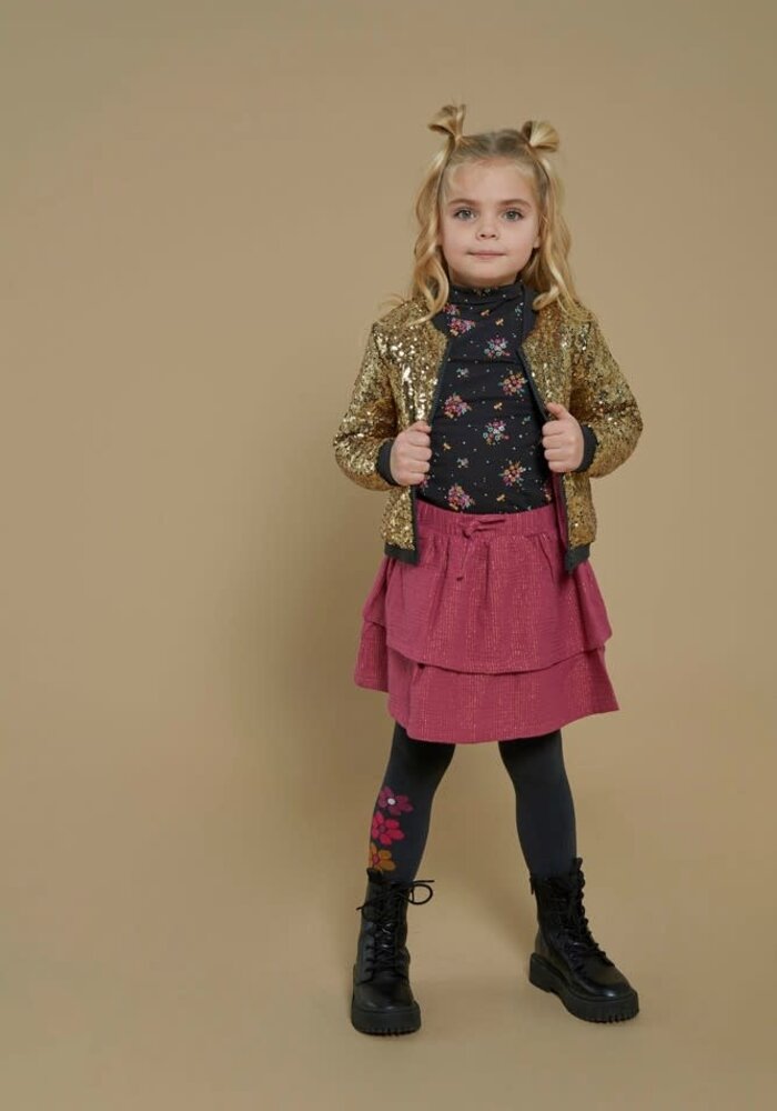 Jubel Pailetten bomberjack - Shine Bright Goud