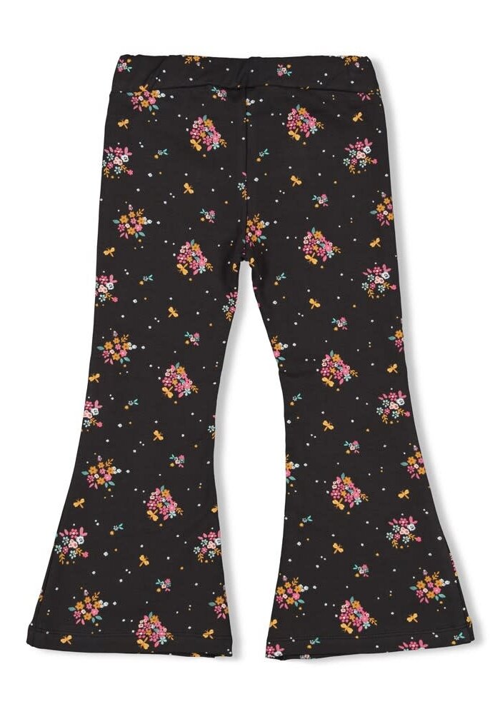 Jubel Flared broek AOP - Shine Bright Antraciet