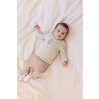 Feetje Broek rib - Fall Favorites Hazelnoot melange