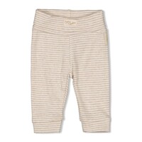 Feetje Broek rib met streep - Sleepy Sheepy Taupe melange