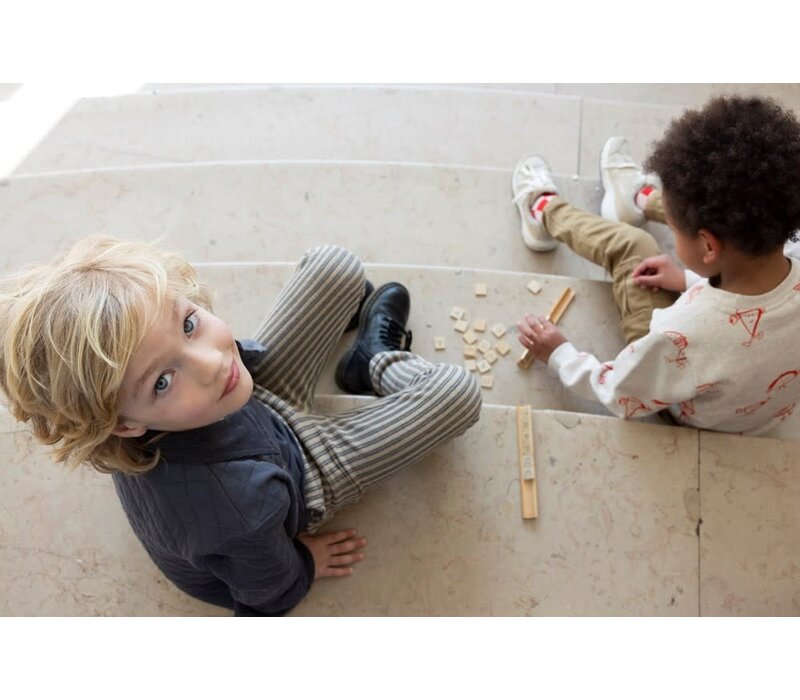 Sturdy Broek streep - Couch Club Zand