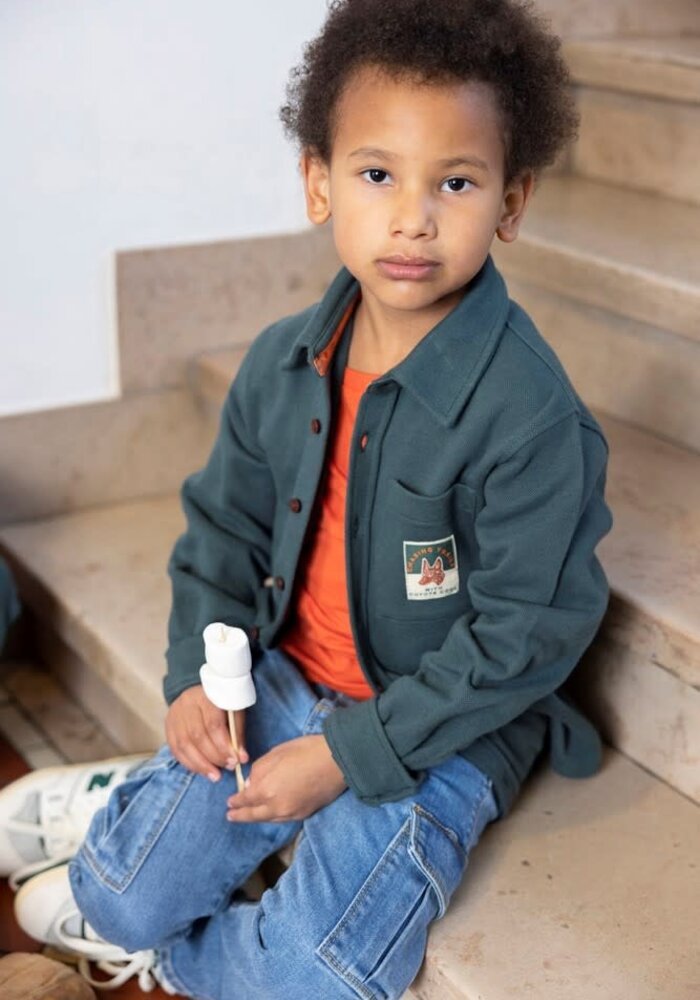 Sturdy Cargo broek denim - Winter Denims m.Blauw denim