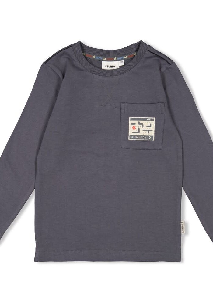 Sturdy Longsleeve - Couch Club Antraciet