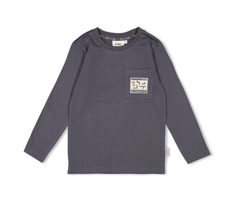 Sturdy Longsleeve - Couch Club Antraciet