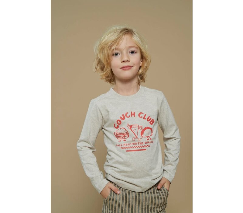 Sturdy Longsleeve - Couch Club Offwhite melange