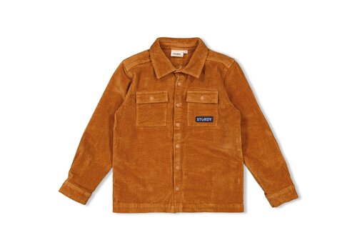 Sturdy Sturdy Overhemd corduroy - Waves and Whales Hazelnoot