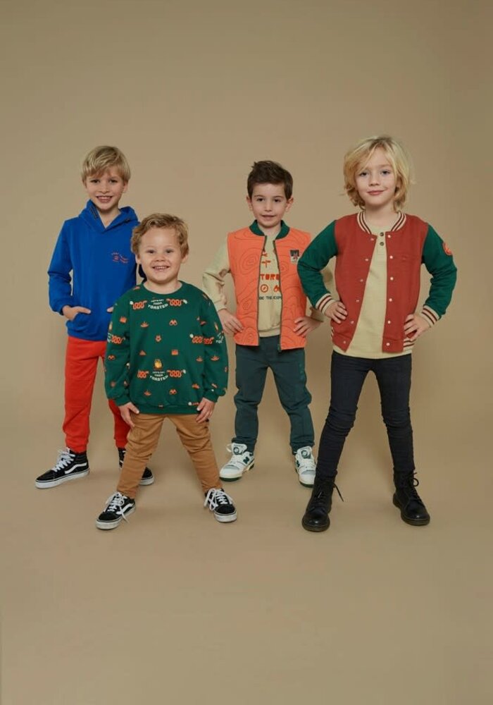 Sturdy Sweater AOP - Chasing Trails Groen