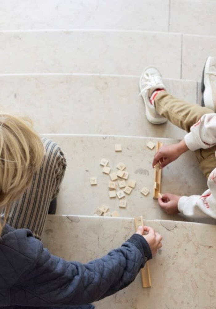 Sturdy Sweater AOP - Couch Club Offwhite melange