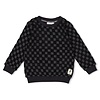 Sturdy Sturdy Sweater ruit badstof - Couch Club Antraciet
